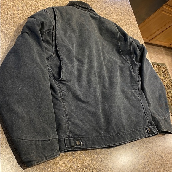 Carhartt Detroit Jacket J97 PTL Medium Petrol Work Wear Utility - Picture 12 of 17